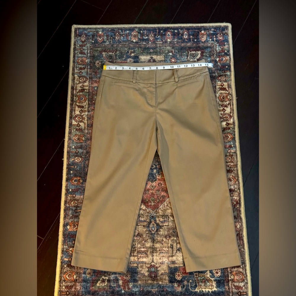 Tan Cropped Pants